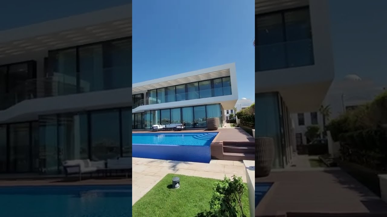 Ultra Modern 6 Bed villa for Sale on the amazing Palm Jumeirah Dubai! #shorts