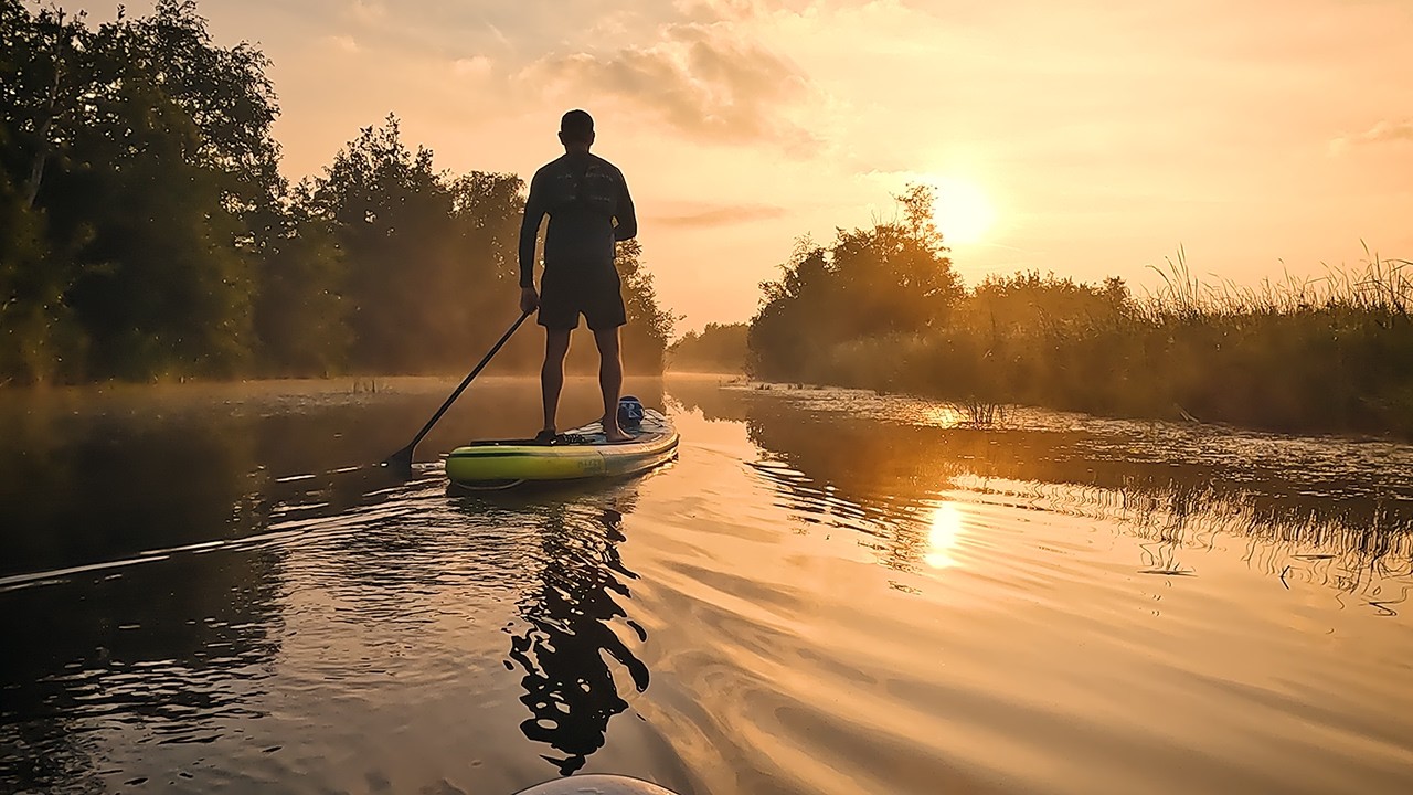 Mooiste SUP/KANO TOCHT van NEDERLAND - Nationaal Park Weerribben Wieden 18KM