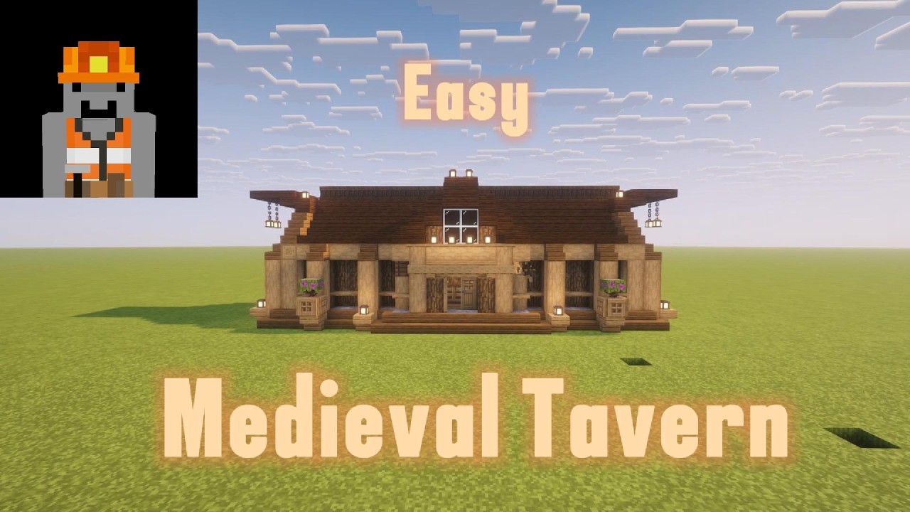 I Built a Cozy Medieval Tavern in Minecraft