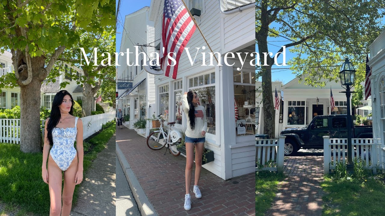 Martha's Vineyard Vlog| Memorial Day Weekend, Edgartown + Oaks Bluff