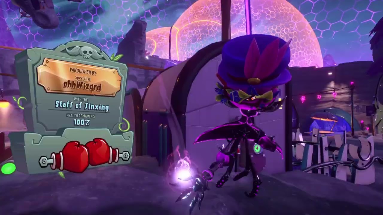 Plants vs Zombies GW2 gameplay 43 kills with hovergoat