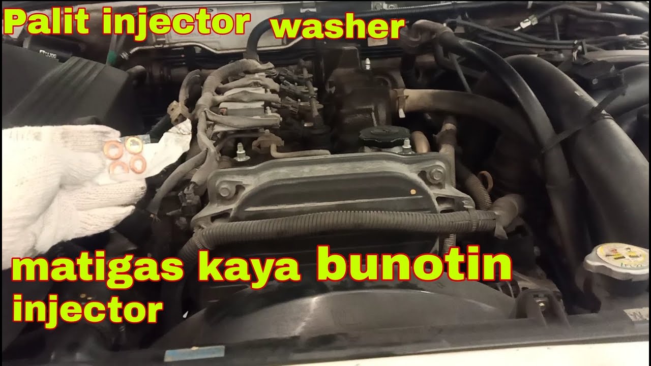 How to install fuel injector washer ford everest