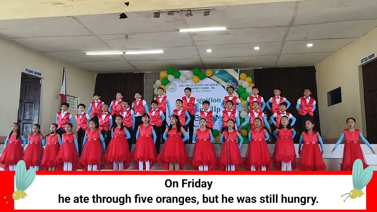 The Very Hungry Caterpillar by Eric Carle | Speech Choir | Grade 3 Students
