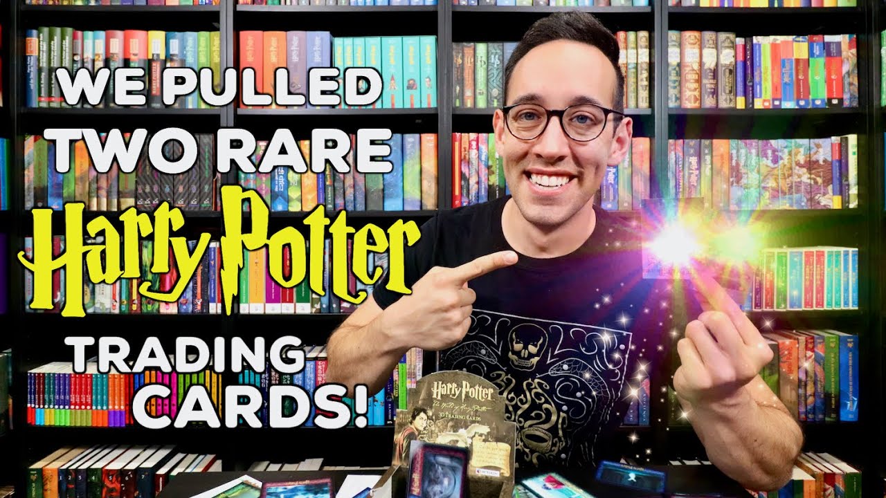 TWO RARE Harry Potter Trading Cards PULLED! | The World of Harry Potter 3D Set by Artbox