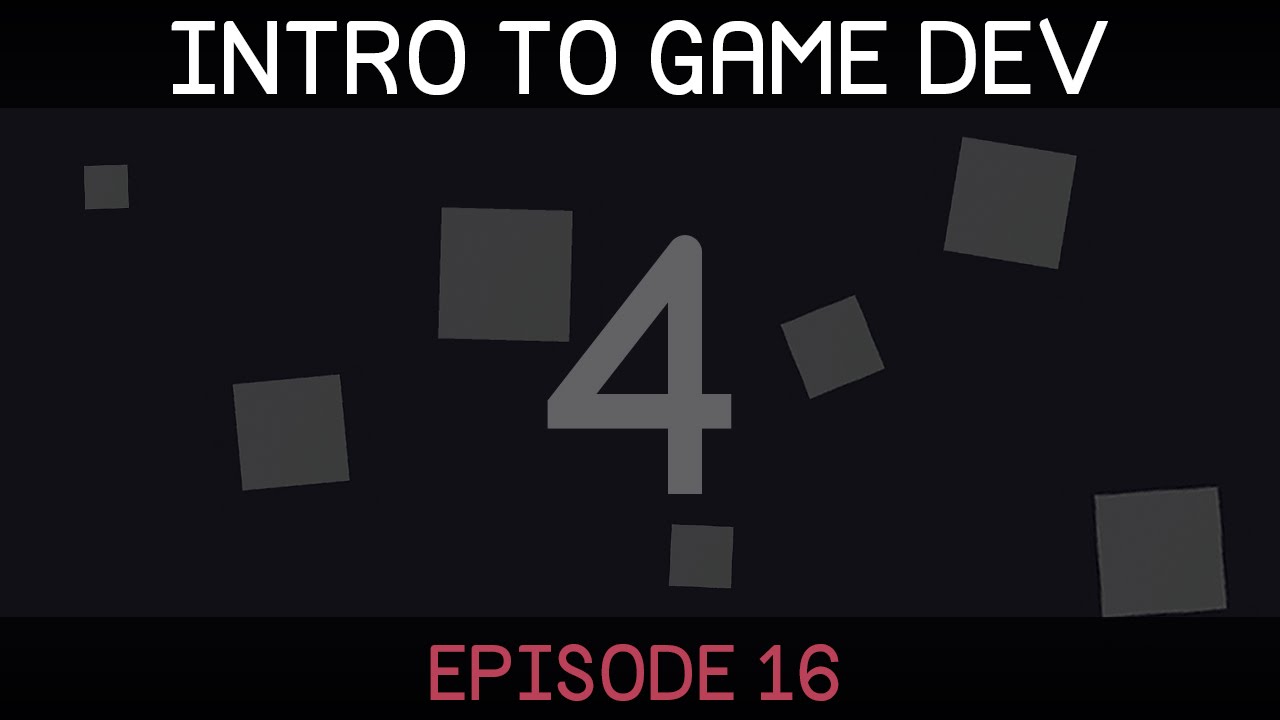 Introduction to Game Development (E16: falling blocks game 4/4)