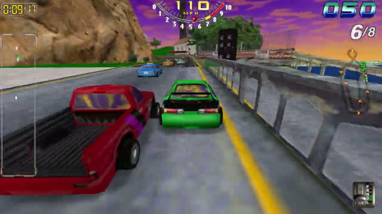 SF Rush The Rock Modern PC Port - ProjectR Gameplay