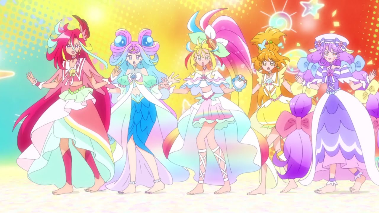[1080p] Precure Land Beat Dynamic! (Tropical Rouge Precure 2nd Group Attack)