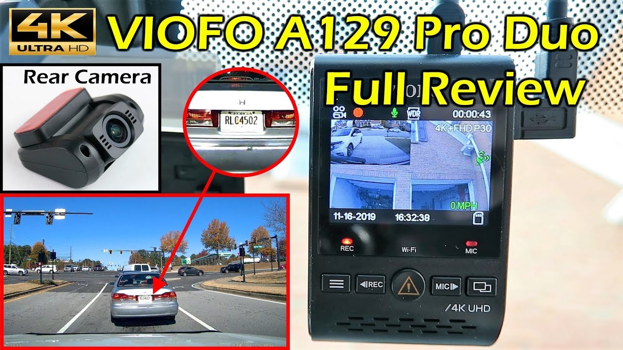 NEW 4K VIOFO A129 Pro Duo Front Rear Dashcam FULL REVIEW