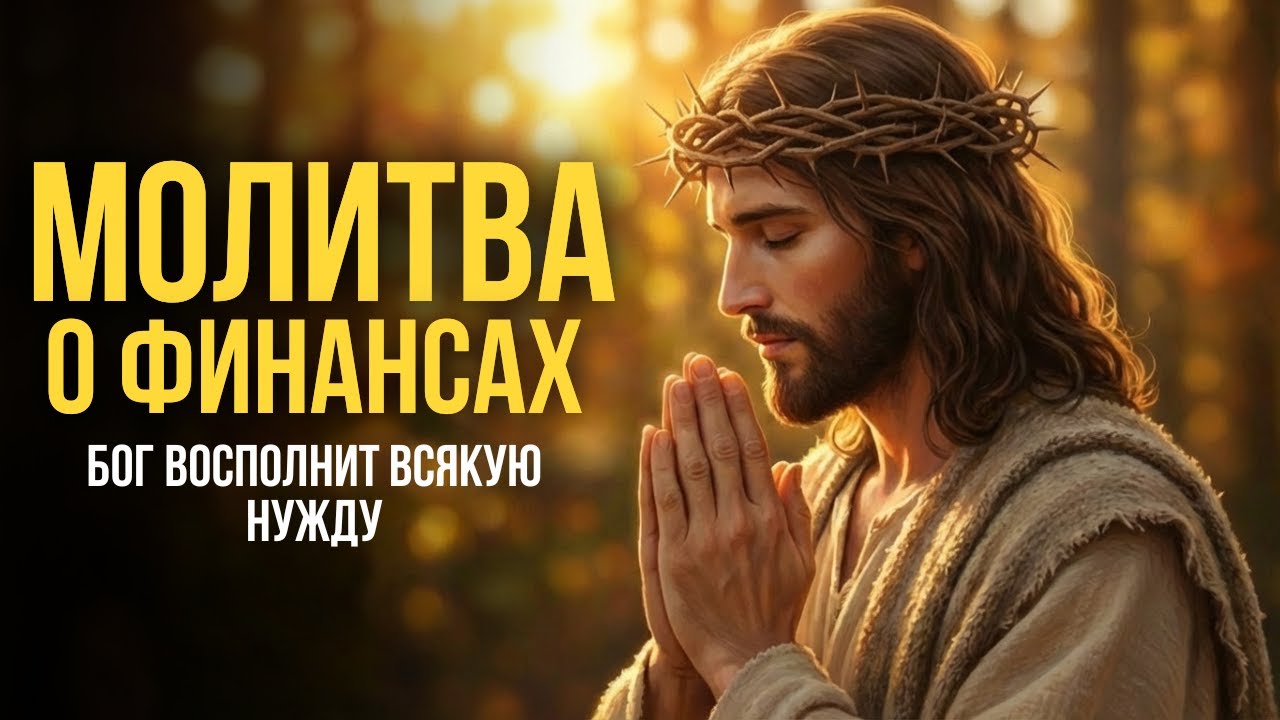 Бог обеспечит твои нужды! Молитва, открывающая небесные окна. 4 февраля