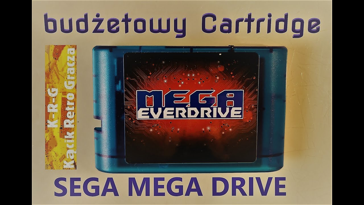 Budżetowy MEGA EVERDRIVE | CARTRIDGE | TEST | SEGA Mega Drive