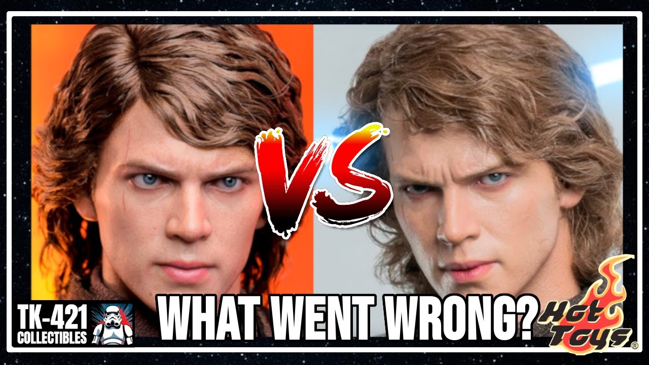 Hot Toys DX34AE Anakin – What Went Wrong? Prototype vs Final Product FAIL