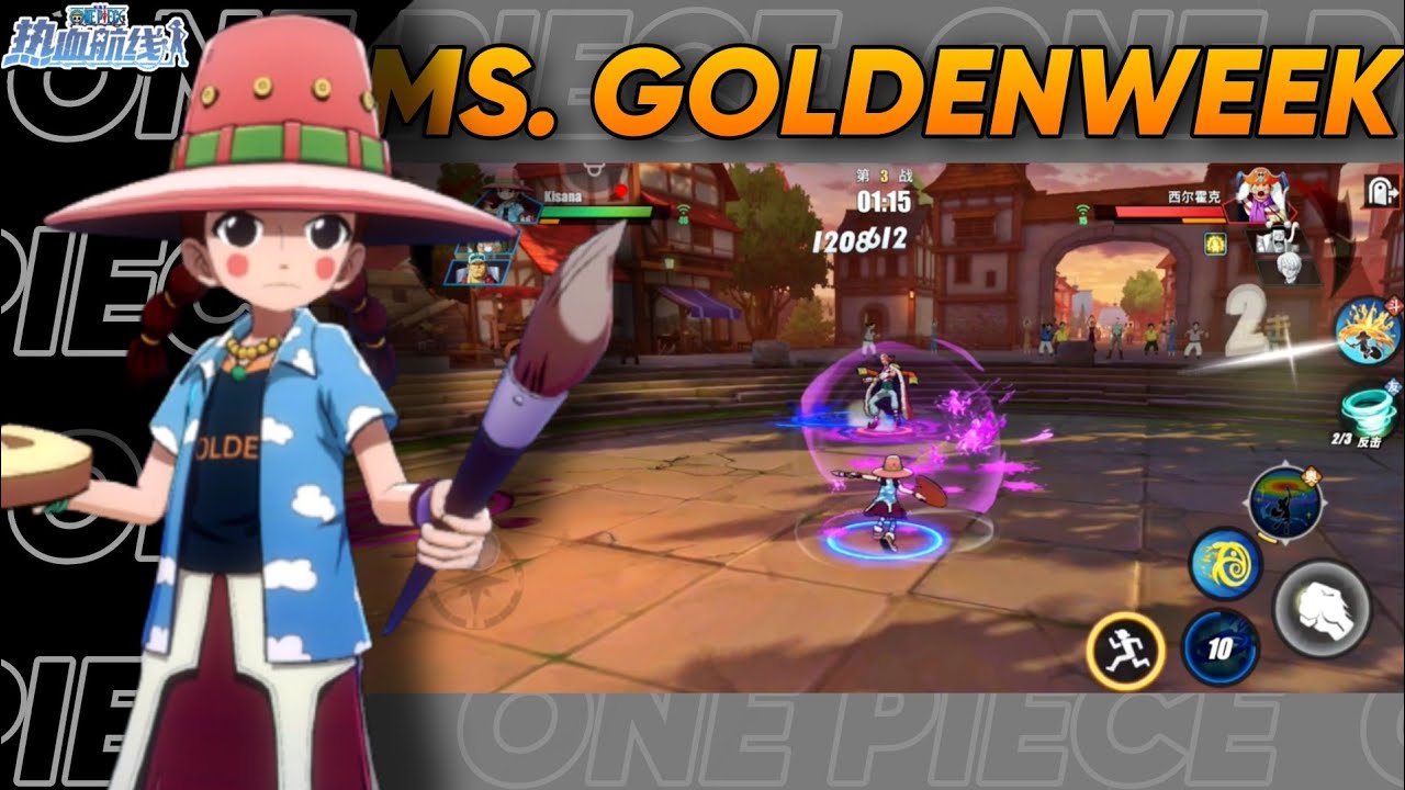 MS. GOLDENWEEK ALL SKILLS & GAMEPLAY - ONE PIECE FIGHTING PATH