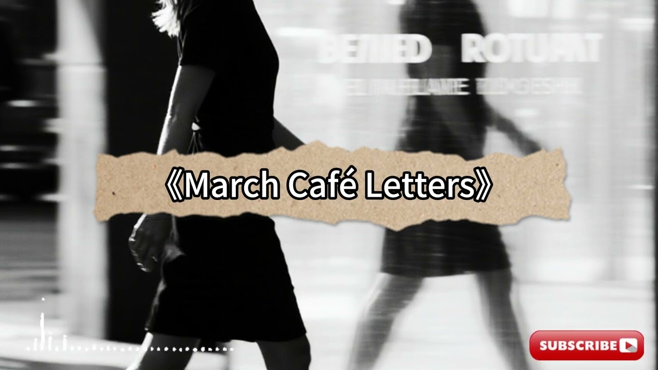March Café Letters 🌸 Full Album | Spring Café Background Music | Study / Driving / Relaxing Music