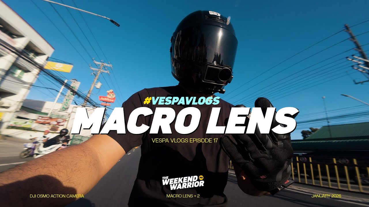 Macro Lens | Vespa Vlog 17