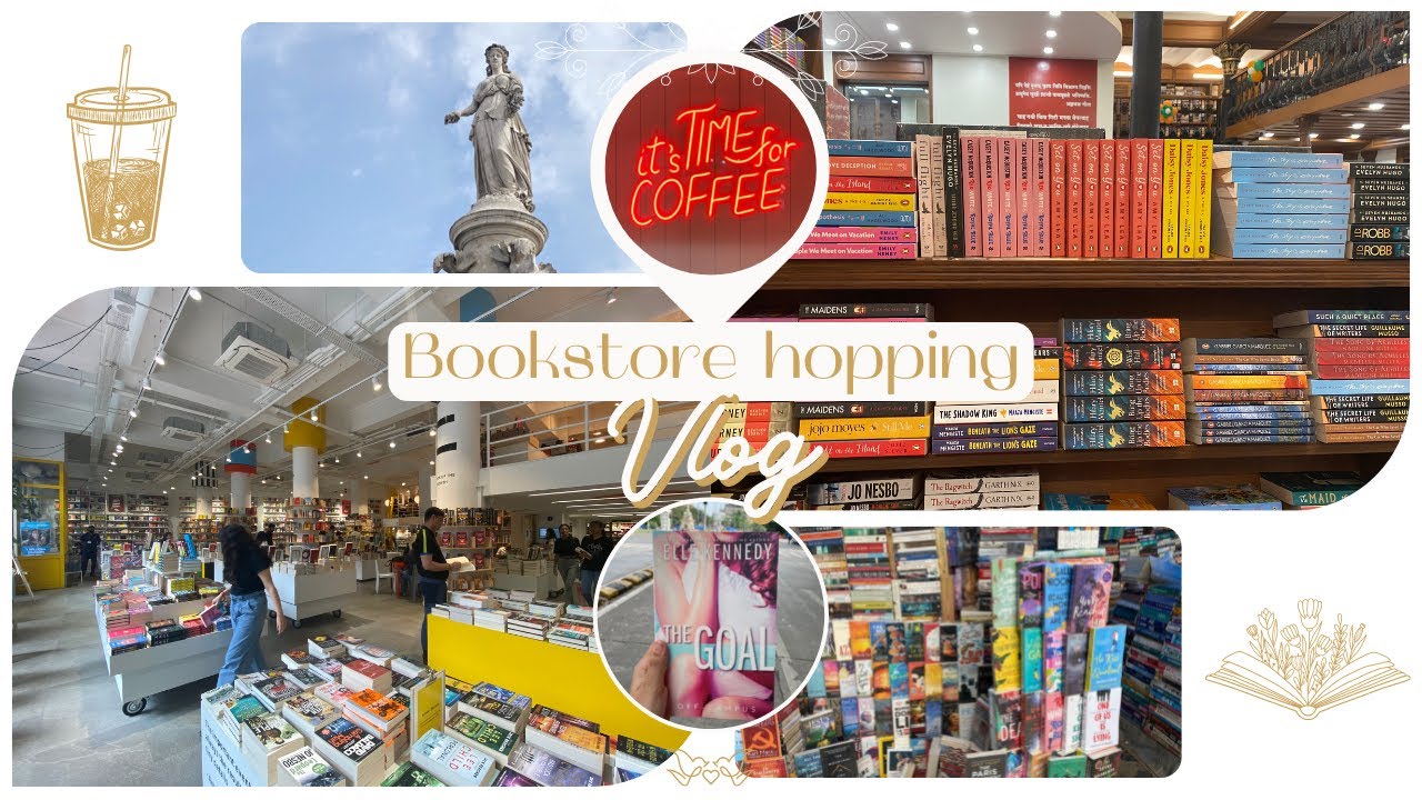 Exploring Mumbai Bookstores Vlog | Crossword, Kitab Khana and Book Stalls