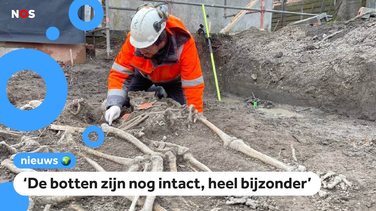 Begraafplaats uit de middeleeuwen ontdekt