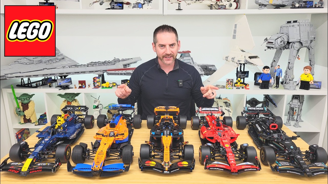 Обзор и сравнение моделей LEGO Formula 1 | McLaren MCL39 #42228