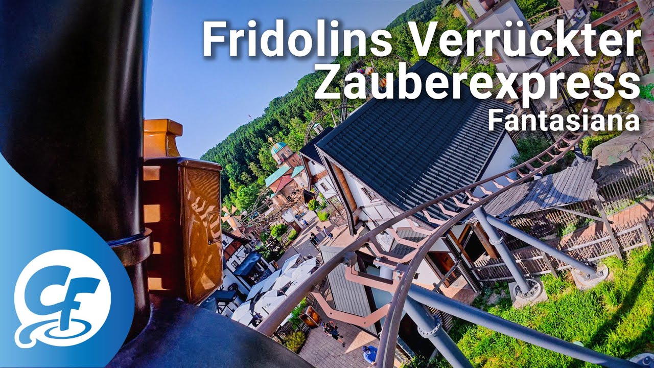 Fridolin's Verrückter Zauberexpress front seat on-ride 4K POV Fantasiana