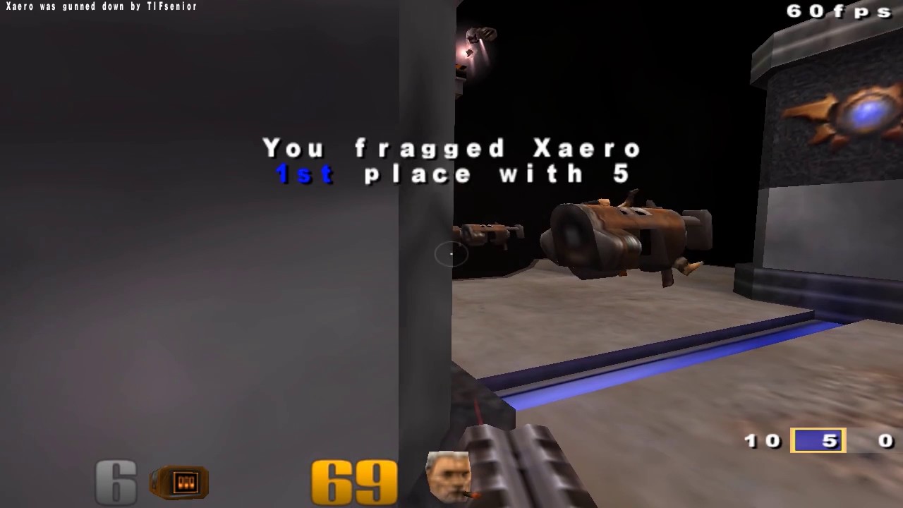 Quake 3 Xaero Nightmare Perfect Shotgun only Q3TOURNEY6 The Very End Of You
