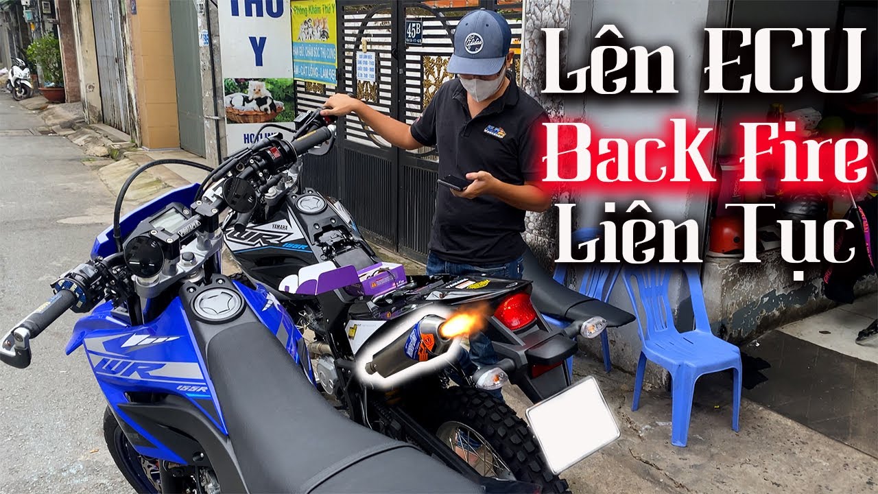 Tiếp Tục Lên Ecu UMA Và Lọc Trụ K&N Cho Wr155 - PÔ XĂNG LỬA WR155 PXL