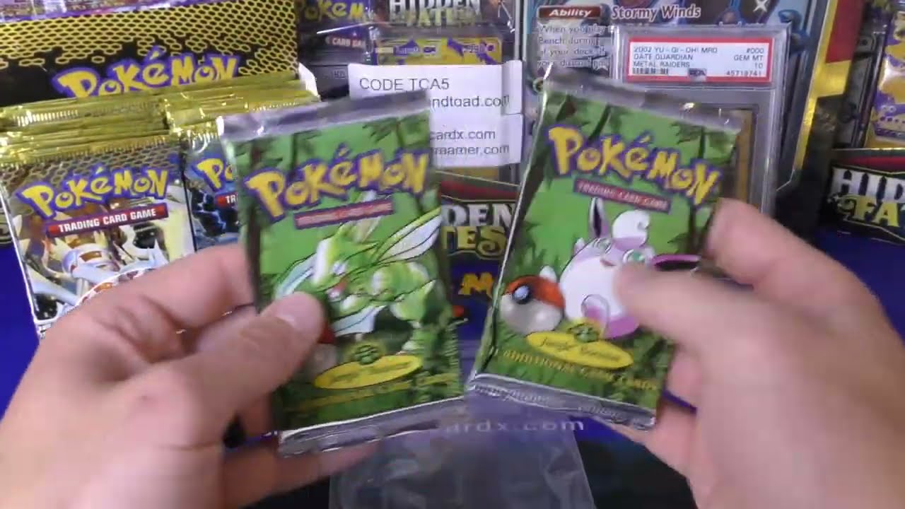 Opening Lots of JUNGLE Set Pokemon Packs !!!