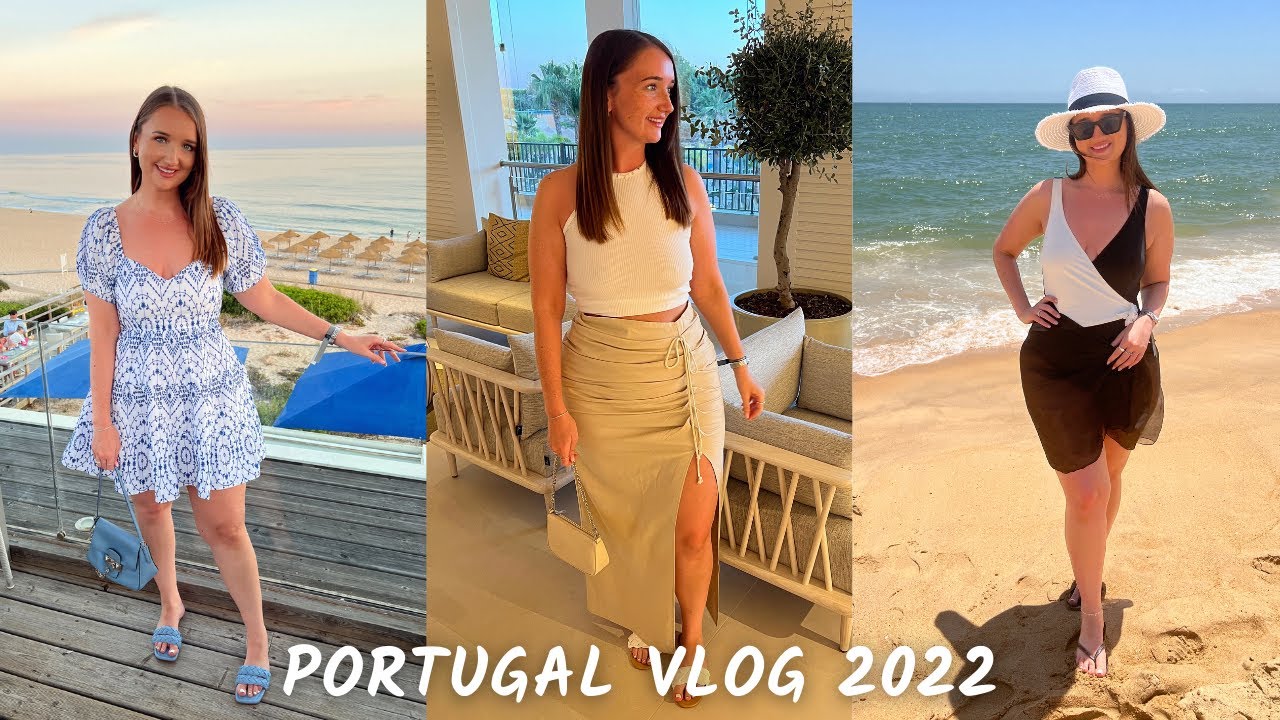 PORTUGAL TRAVEL VLOG 2022 | Holiday with my boyfriend & bestie ✈️ ☀️