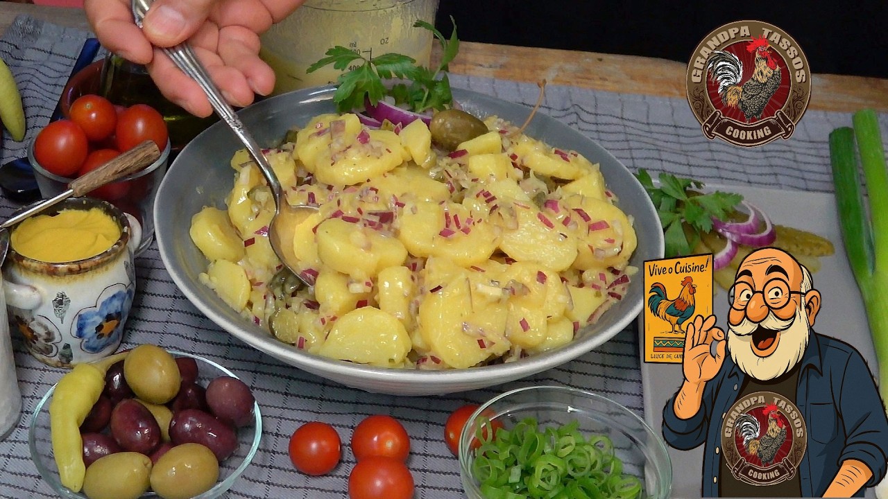🥗Рецепт вкусного картофельного салата🥗