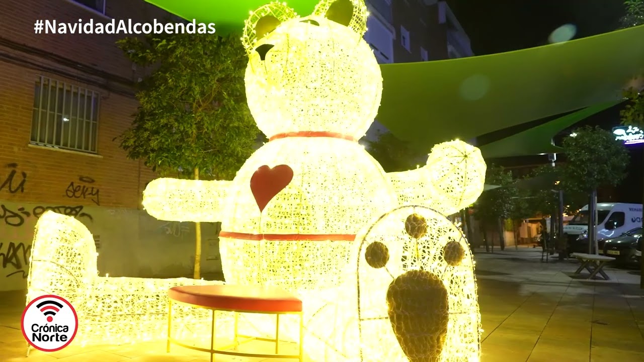 Encendido de las luces de Navidad de Alcobendas... Así lucen sus calles y plazas
