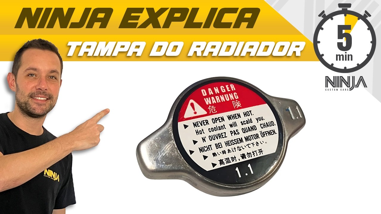 Qual a FUNÇÃO da TAMPA do RADIADOR (agora você vai entender a pressão dela!)