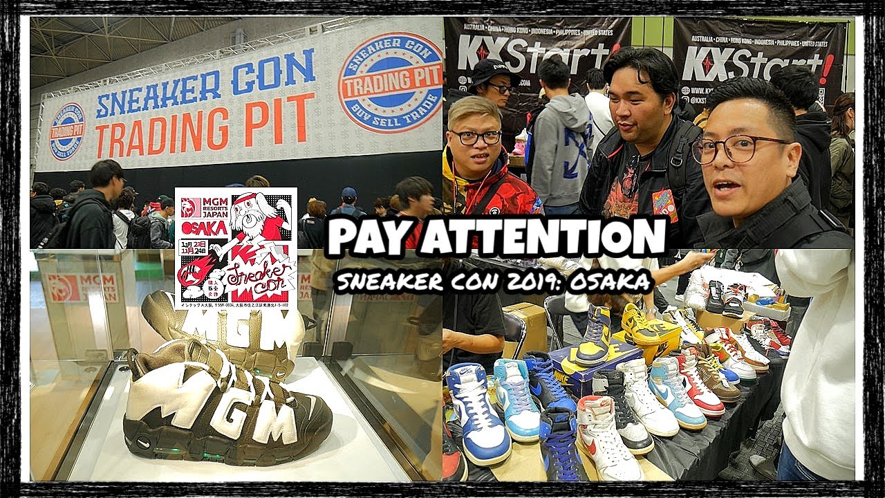 SNEAKER CON Osaka 2019: зрелища и звуки | Обязательно к просмотру!