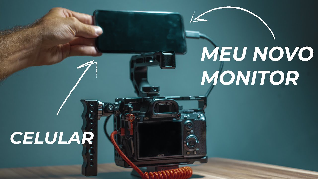 NOVO Accsoon M1 VALE A PENA??? (R$ 530,00) Celular como Monitor da sua Câmera | Monitor+  (R$ ?)
