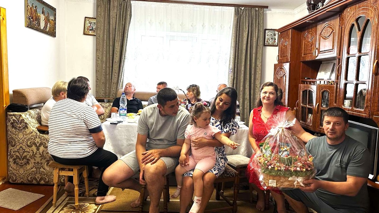 45th Birthday in a Carpathian Village 🎂 Family Feast, Homemade Food, and Life in the Mountains