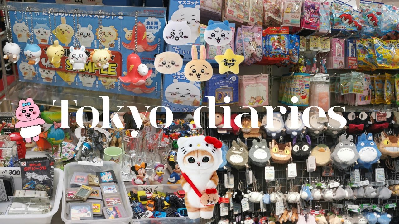 toys and trinket shopping in japan 🌱 studio ghibli, thrifting, toy store 