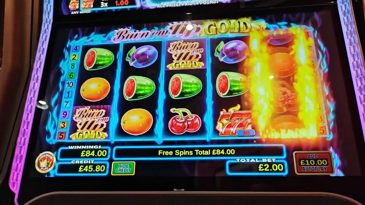 Burn em up gold 4 scatter start 15 spins 