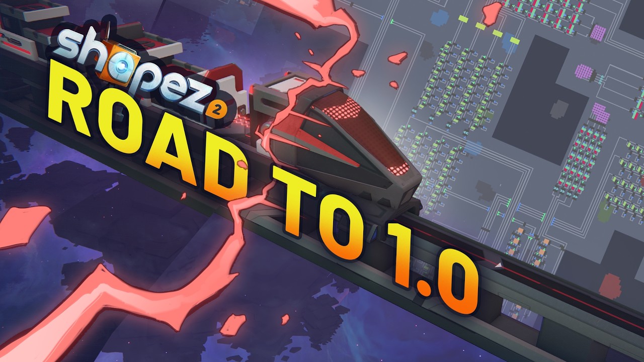 The Journey to 1.0 - shapez 2
