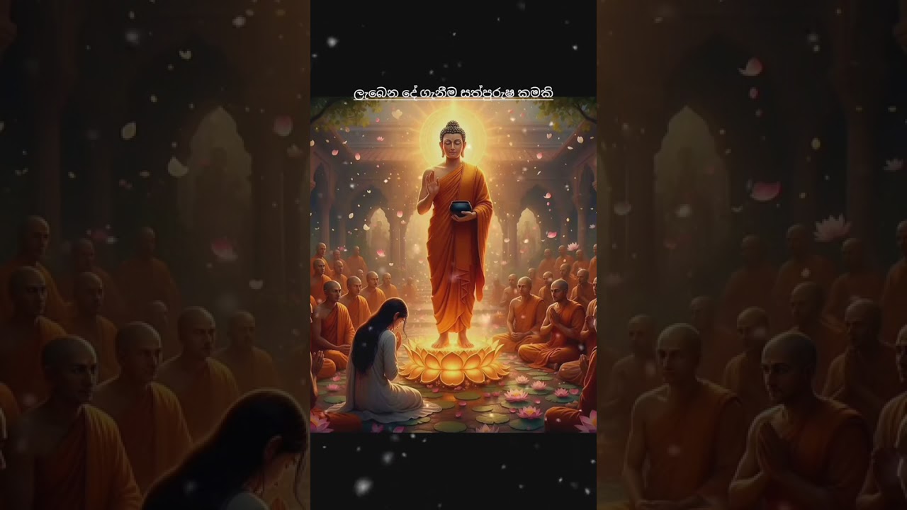 ලැබෙන දෙ ගැනිම සත්පුරුෂ කමයි 🙏🙏