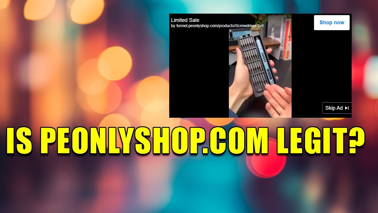 The Truth About Peonlyshop.com - Learn If It's a Legit Store Or Scam!