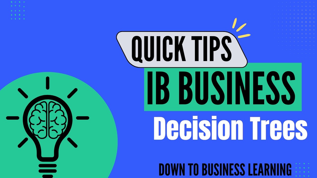 How to Get Full Marks on Decision Trees | IB Business Exam Tips
