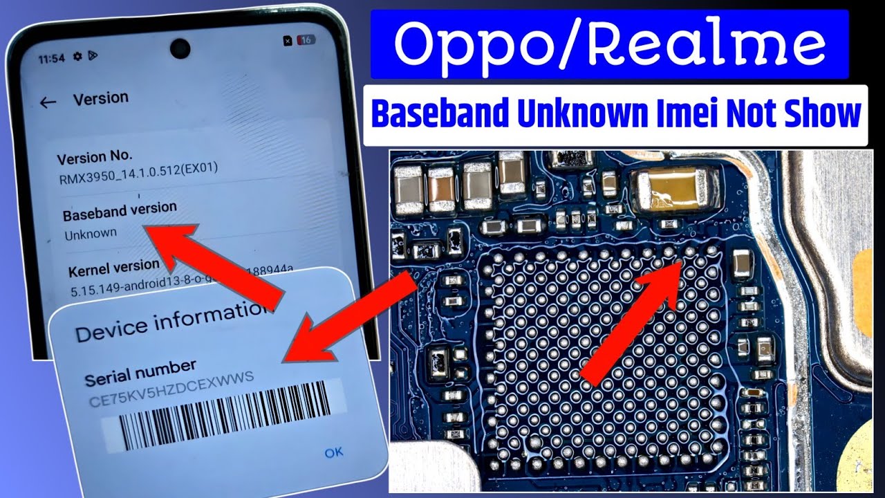 Номер IMEI для модемов Oppo и Realme не отображается 💯 ✅