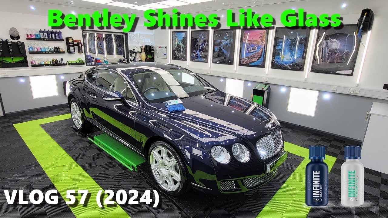 Unbelievable Transformation: 2010 Bentley Continental Level 3 Detail Paintwork Shines Like Glass