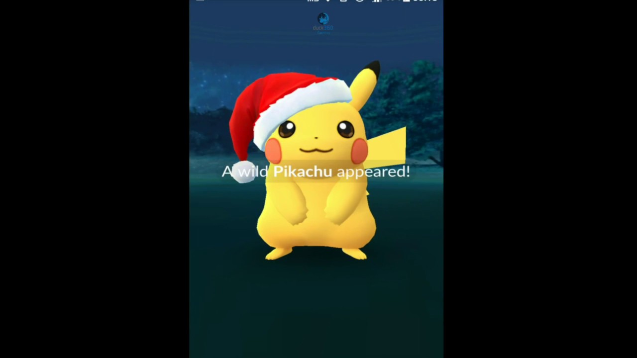 Pokemon Go: Caught A Christmas Pikachu & Raichu