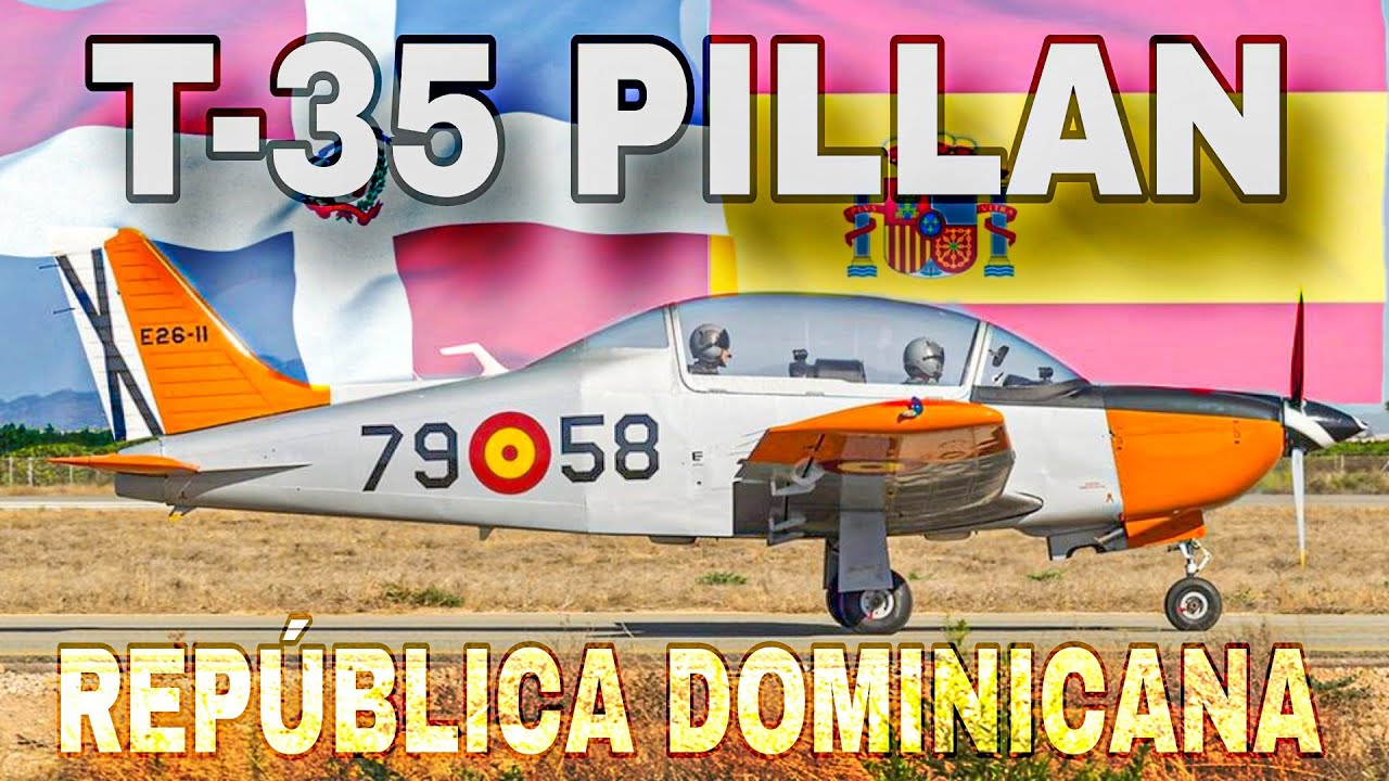 REPUBLICA DOMINICANA COMPRA 7 AVIONES T-35 PILLÁN A ESPAÑA