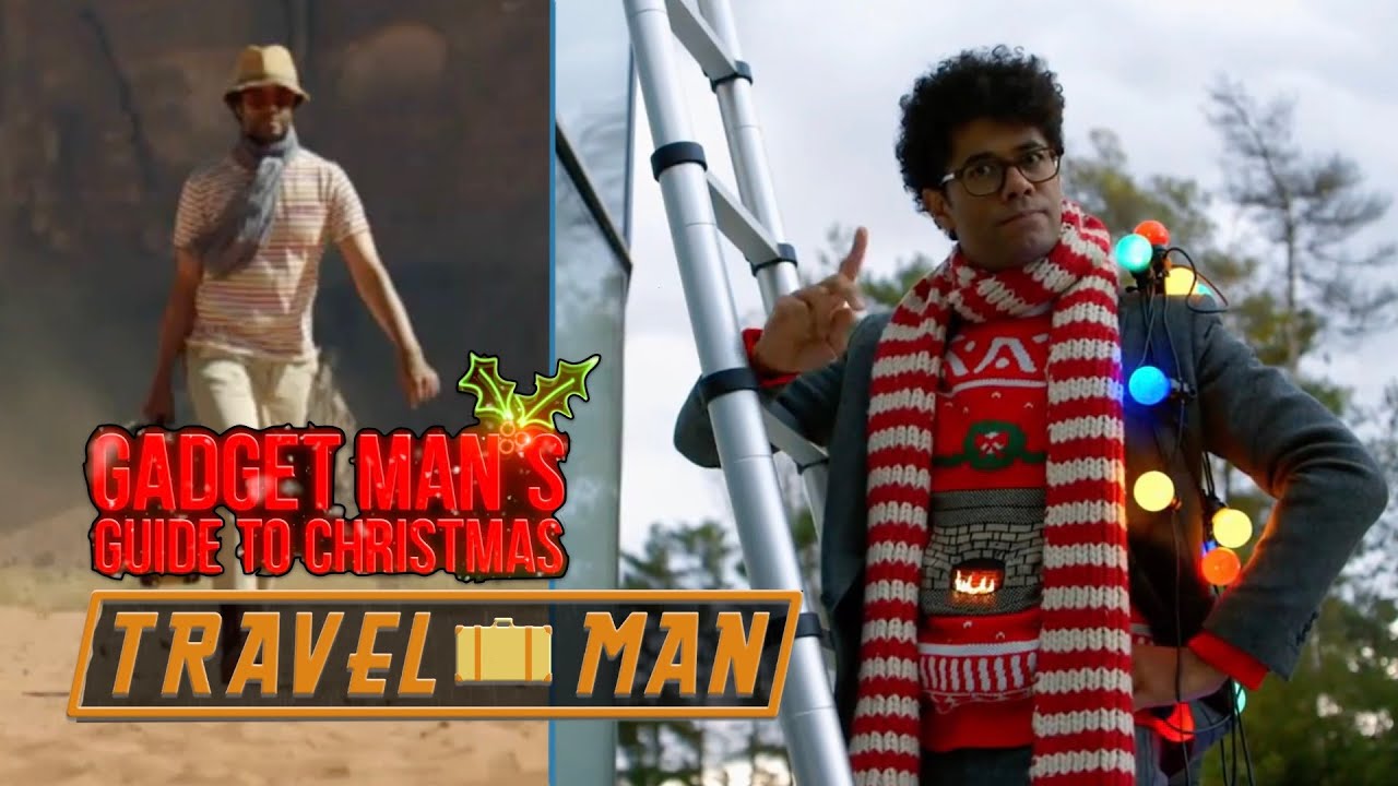 ALL of Richard Ayoade's Festive adventures | Travel & Gadget Man