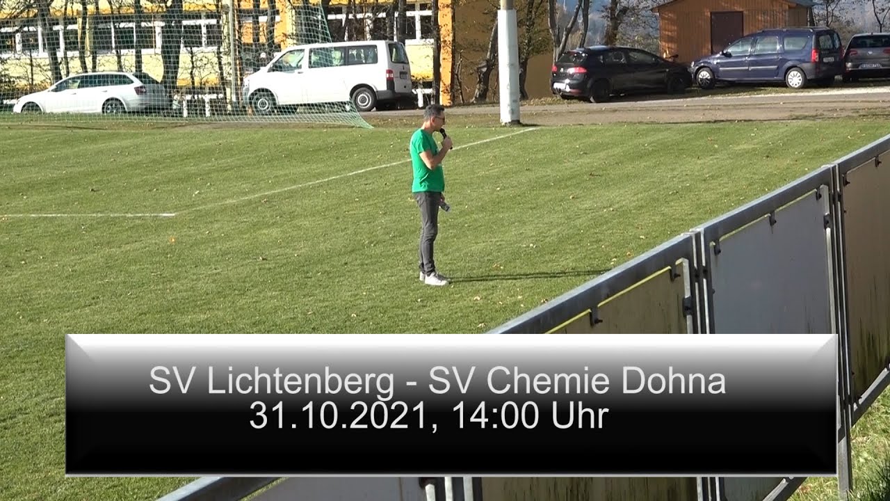31.10.2021 SV Lichtenberg - SV Chemie Dohna [Endstand: 4 : 0]