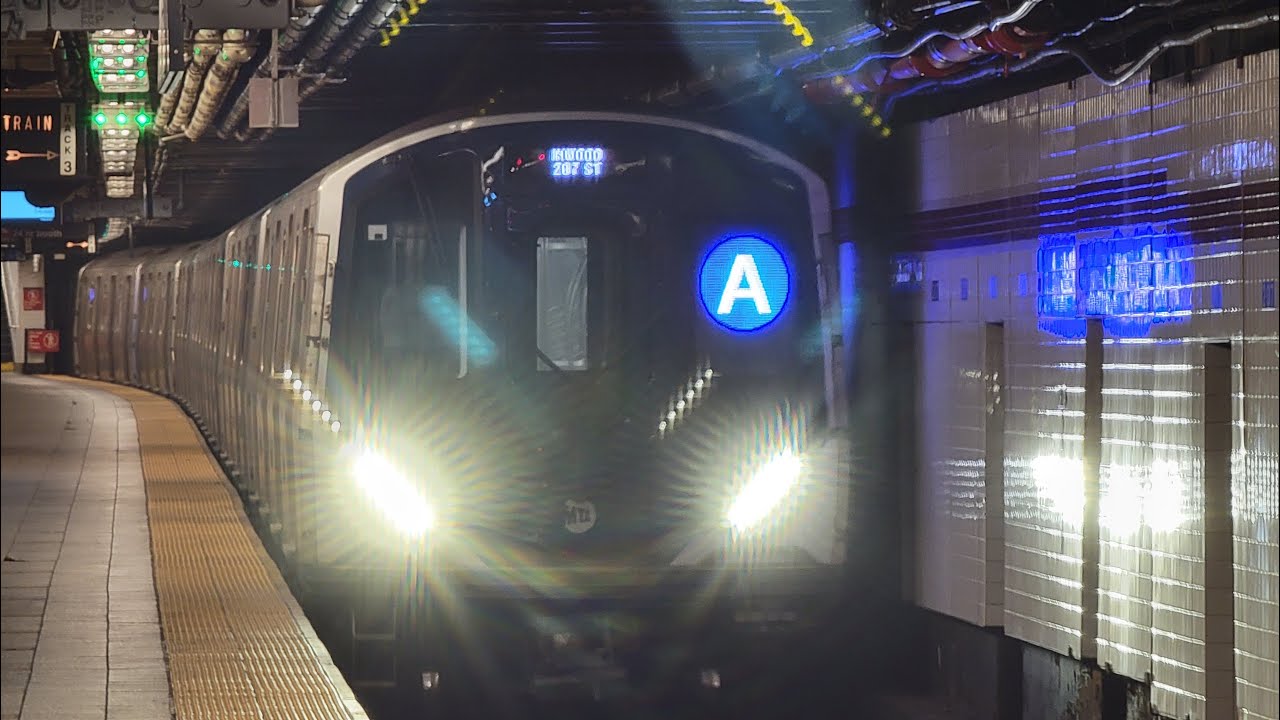 NYC Subway: R46, R68A, R160, R179, R211 (A) Trains at 181 St