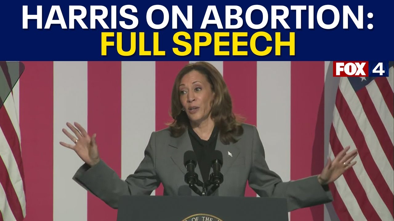 Kamala Harris on Abortion Rights: FULL SPEECH