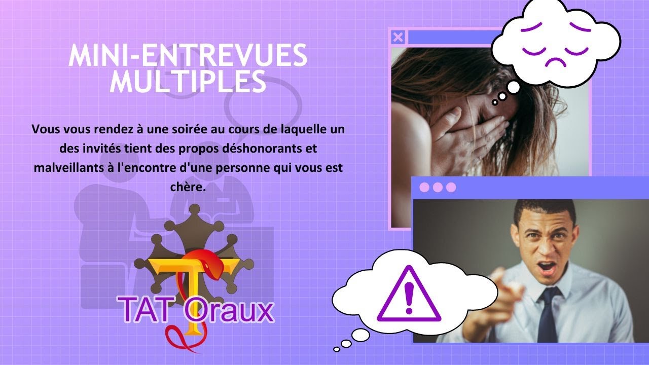 Mini-Entrevues Multiples (MEM) #2 - Entraînement à l'épreuve orale de PASS/ LAS