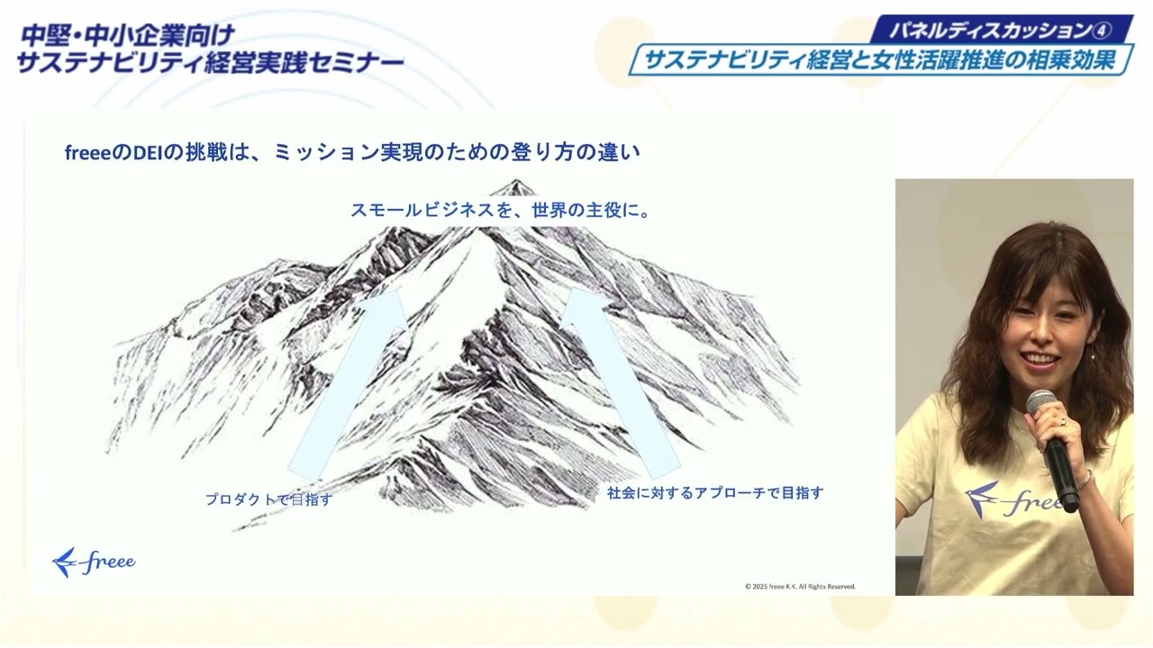 7.【パネルディスカッション④】サステナビリティ経営と女性活躍推進の相乗効果 （2025/10/24）