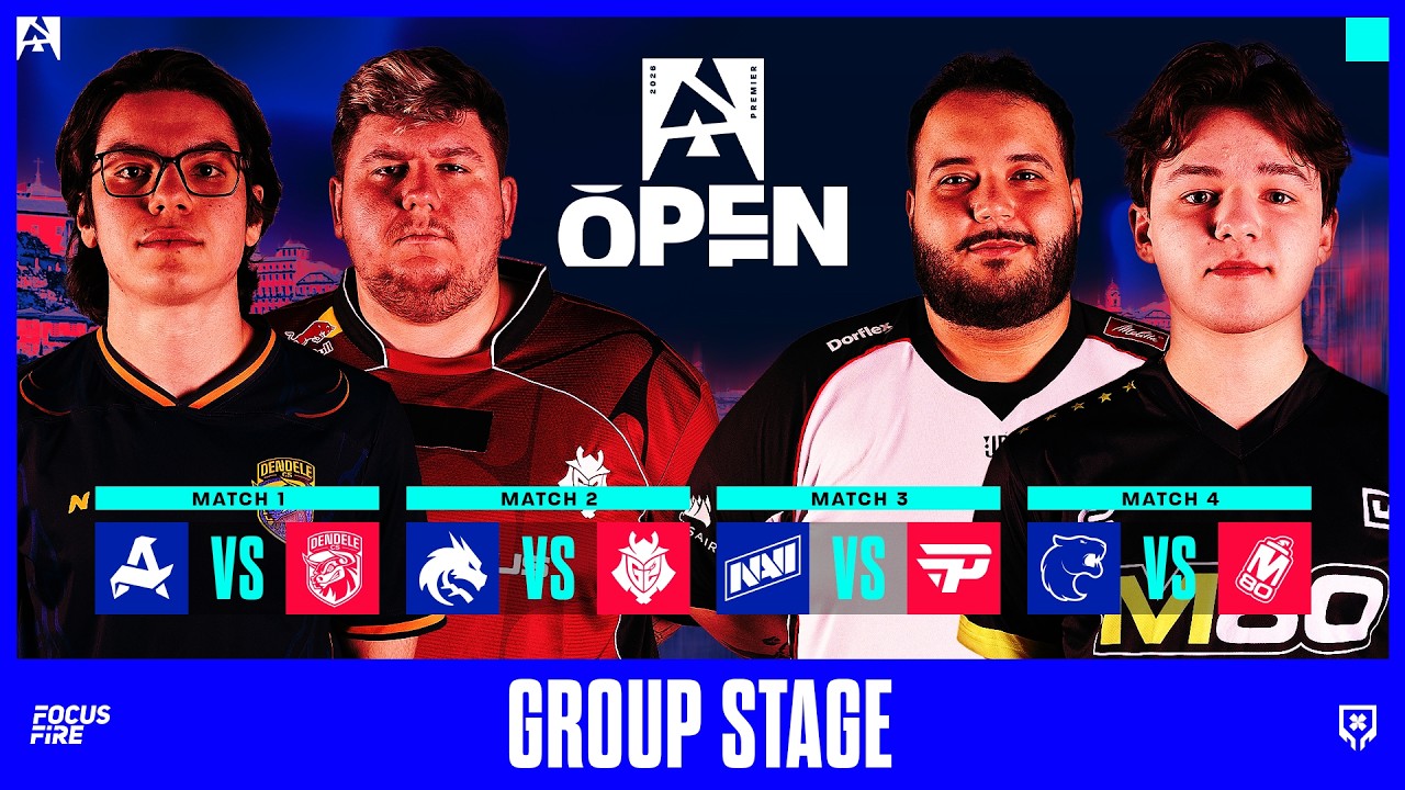 [FIL] BLAST Open Porto 2026 - NAVI vs paiN, FURIA vs M80