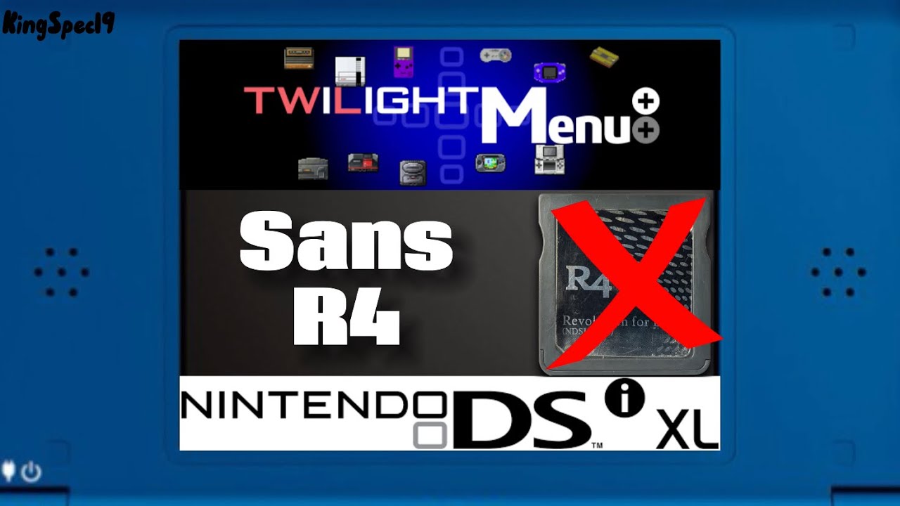 TWiLightMenu++ de la DSi XL sans R4 [Tuto]